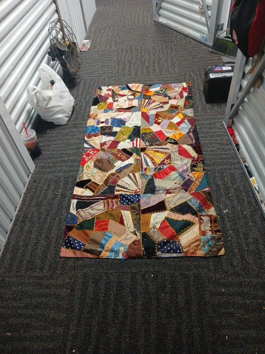 Very Old Quilt Patch Work 1800s