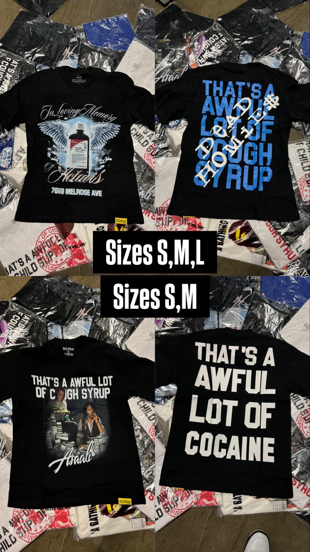 ALOC SHIRTS 60$ ALL SIZES
