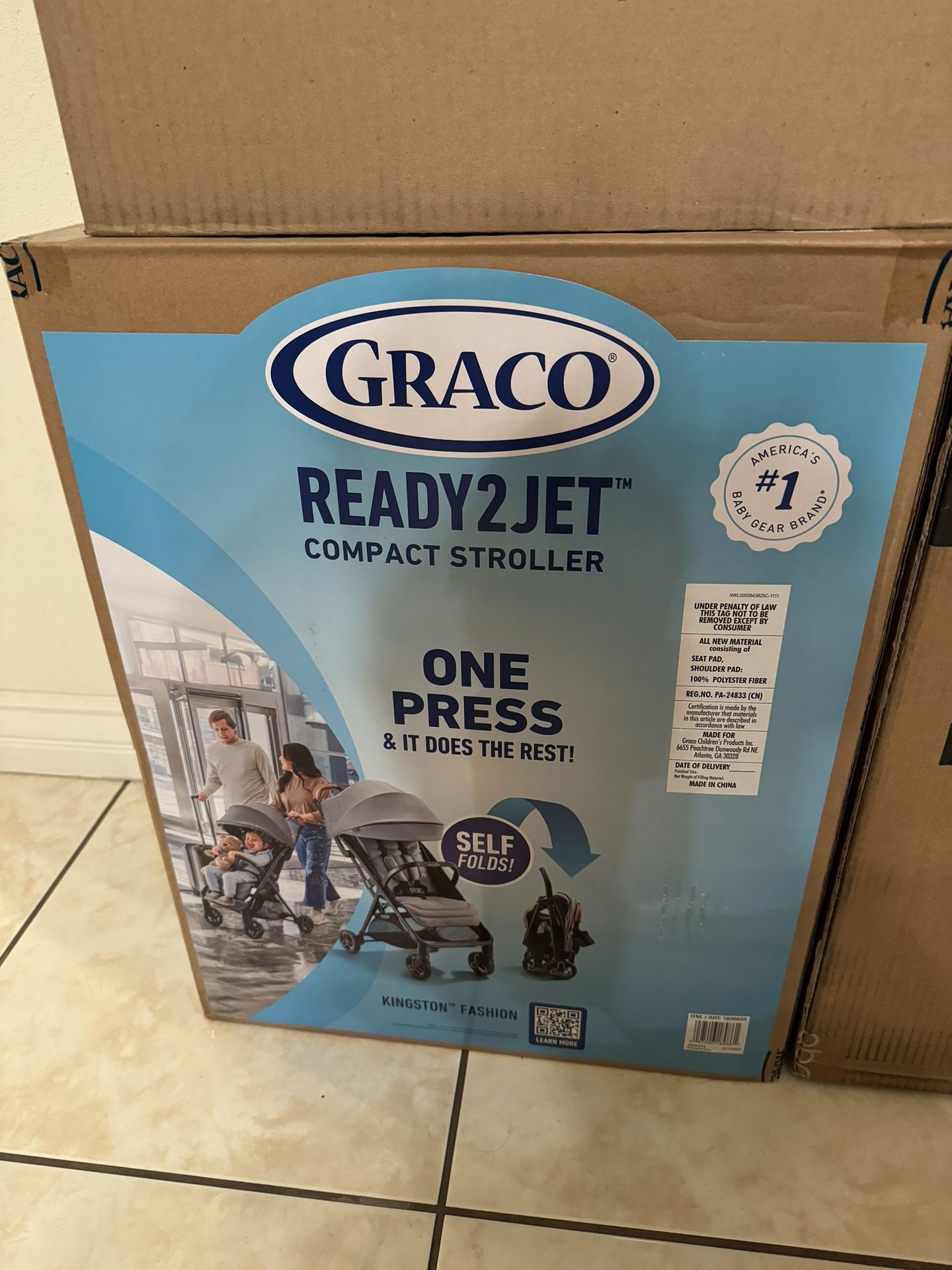 Graco Ready2Jet compact stroller