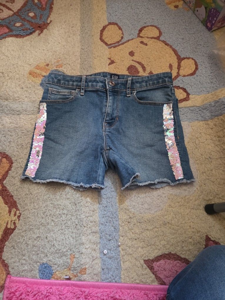 Girls GAP Jean Shorts Size 12