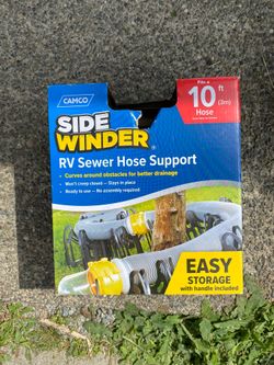 10ft Side Winder RV Sewer Hose Support (Brand New unused)