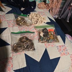 Bunch Of Earrings Vintage