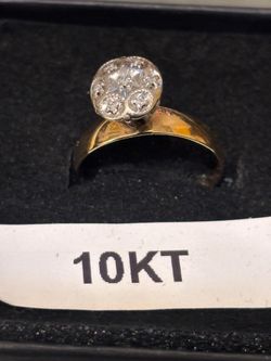 Women Ring Yellow Gold 10kt