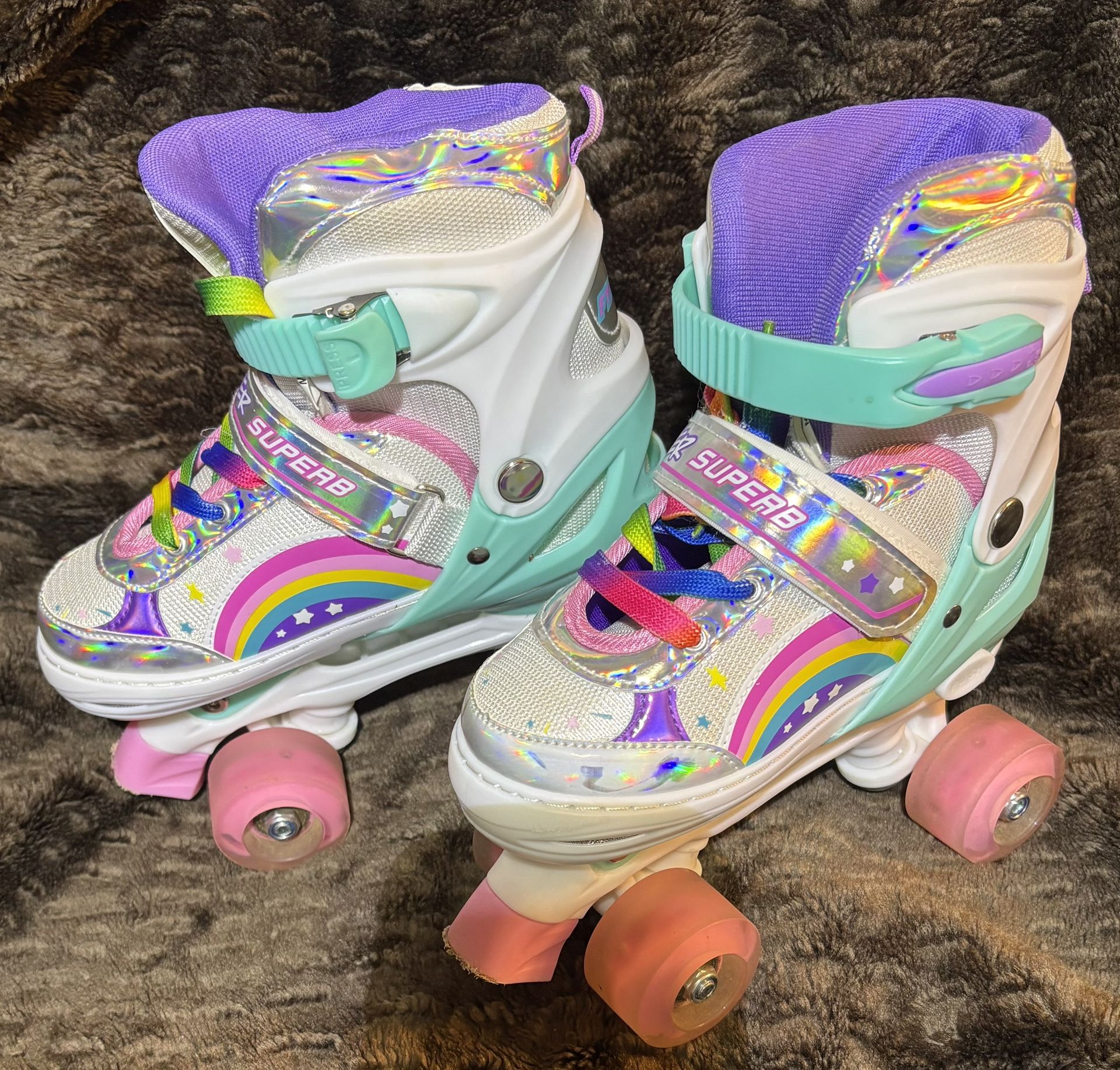 Girls Skate Set Size 4