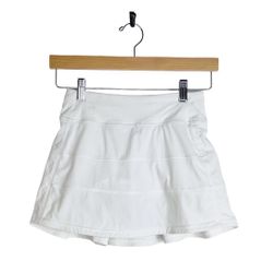Lululemon Pace Rival Skirt White