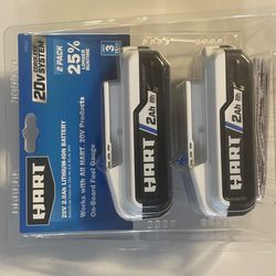 Hart 20v battery