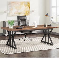 Office Desk Credenza And Bookshelf