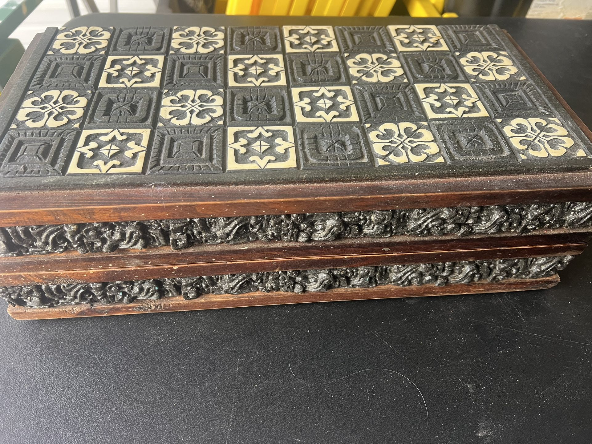 Carved Chess Set