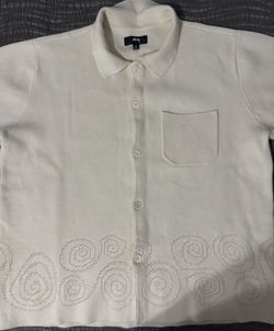 Stussy Knit Button Up Shirt