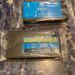 962 XL 962 962XL Cyan Blue ink New Generic 