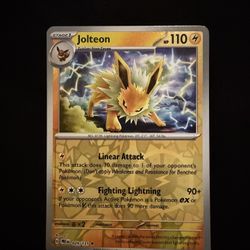 Pokemon Jolteon 029/131 - Prismatic Evolutions - Reverse Holo - NM