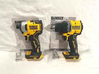 Brand new DeWalt atomic model impact driver and drill driver. Tools only.