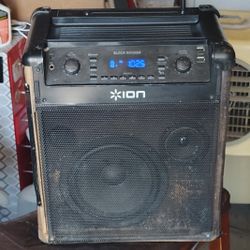 ION Am/FM  Bluetooth Speaker (Block Rocker)