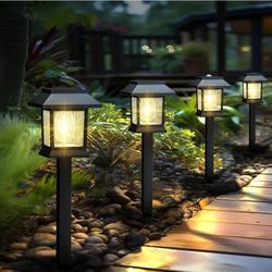  Solar Lights Outdoor,12 Pack 3000K Waterproof Auto On/Off