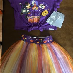 Minnie Mouse Halloween Outfit NWT