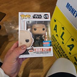 Selling Shared Fall Exclusive Boba Fett Funko 478