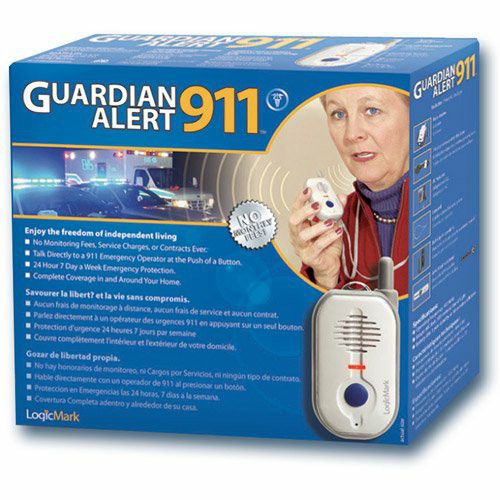 LogicMark Guardian Alert 911 Emergency Alert System Medical Alert Device
