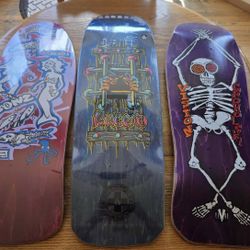 Skateboard Lot (3 Boards)