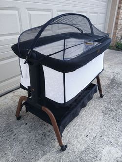 Crib Bassinet BabyBond 3-in-1 Bedside *40.00 Firm*