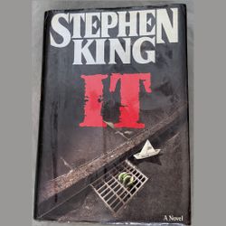 Stephen King IT, 1986 Viking First Edition Hardcover with Dust Jacket