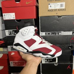 Jordan Carmine 6s size 11 VNDS 