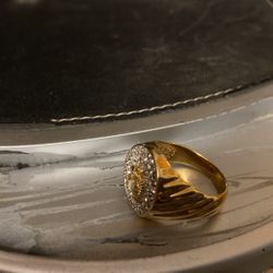 Men’s Bonded Layer 925 Eagle Ring Size 12 Approx