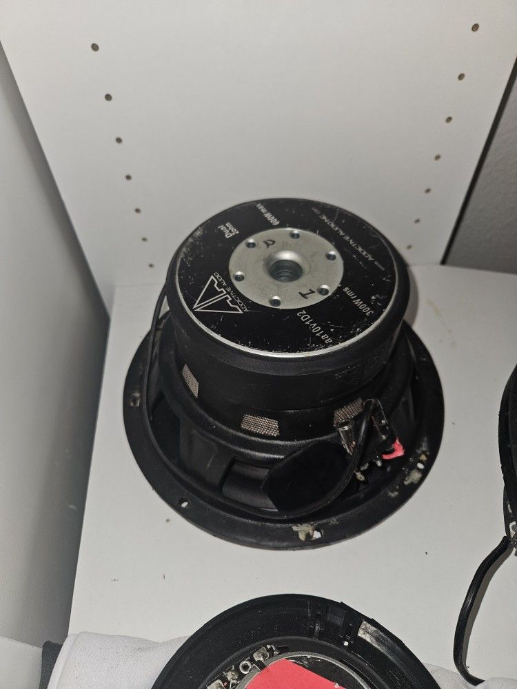 10 Inch Addictive Audio Subs 2 550 RMS 2ohm for Sale in Fresno, CA ...