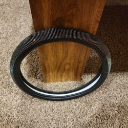 Rhinestone steering wheel cover