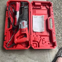 Milwaukee Sawzall Corded Like New