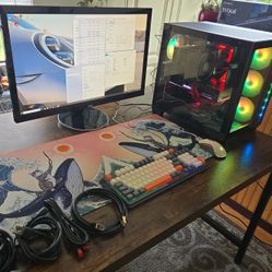 4.8GHz Intel Core I7 BEAST Bundle:: Desktop, Monitor, Keyboard, Mouse +