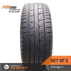 Set of 2 Used  11/32    235/55R19  101H  General  Grabber HTS 60