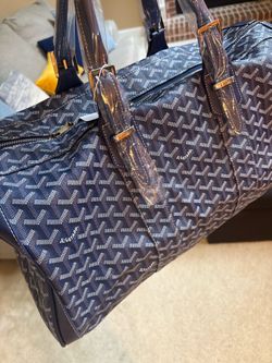 Goyard Blue Duffle Bag