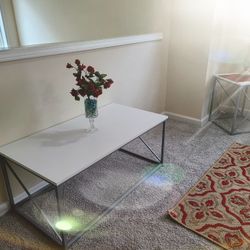 Set Of 3 Coffee And End Table Set 