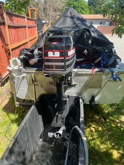 Ready for the water 93’ 9.9 merc