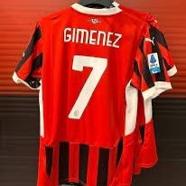 AC Milan #7 Santiago Gimenez Player Edition Jersey