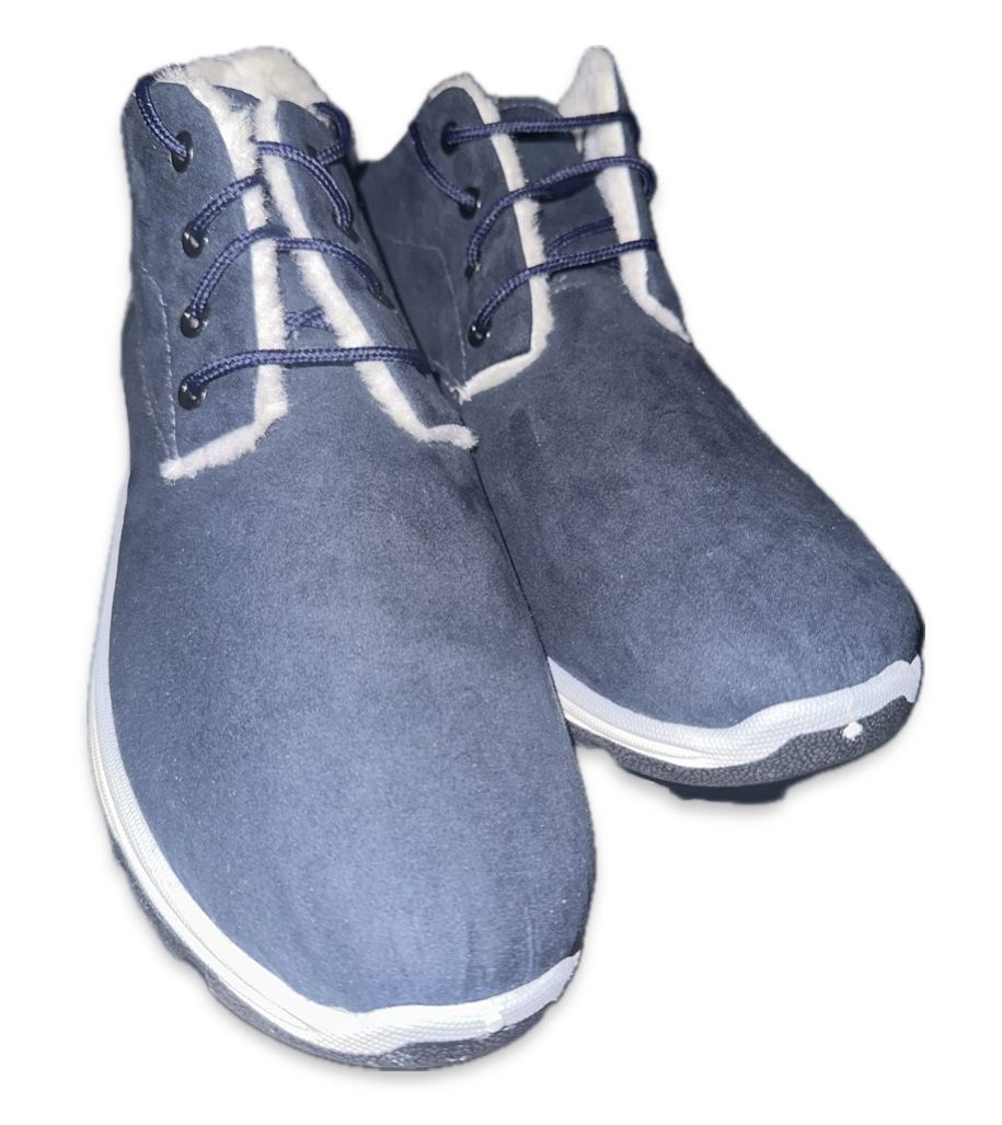Men’s Blue Suede Shoes