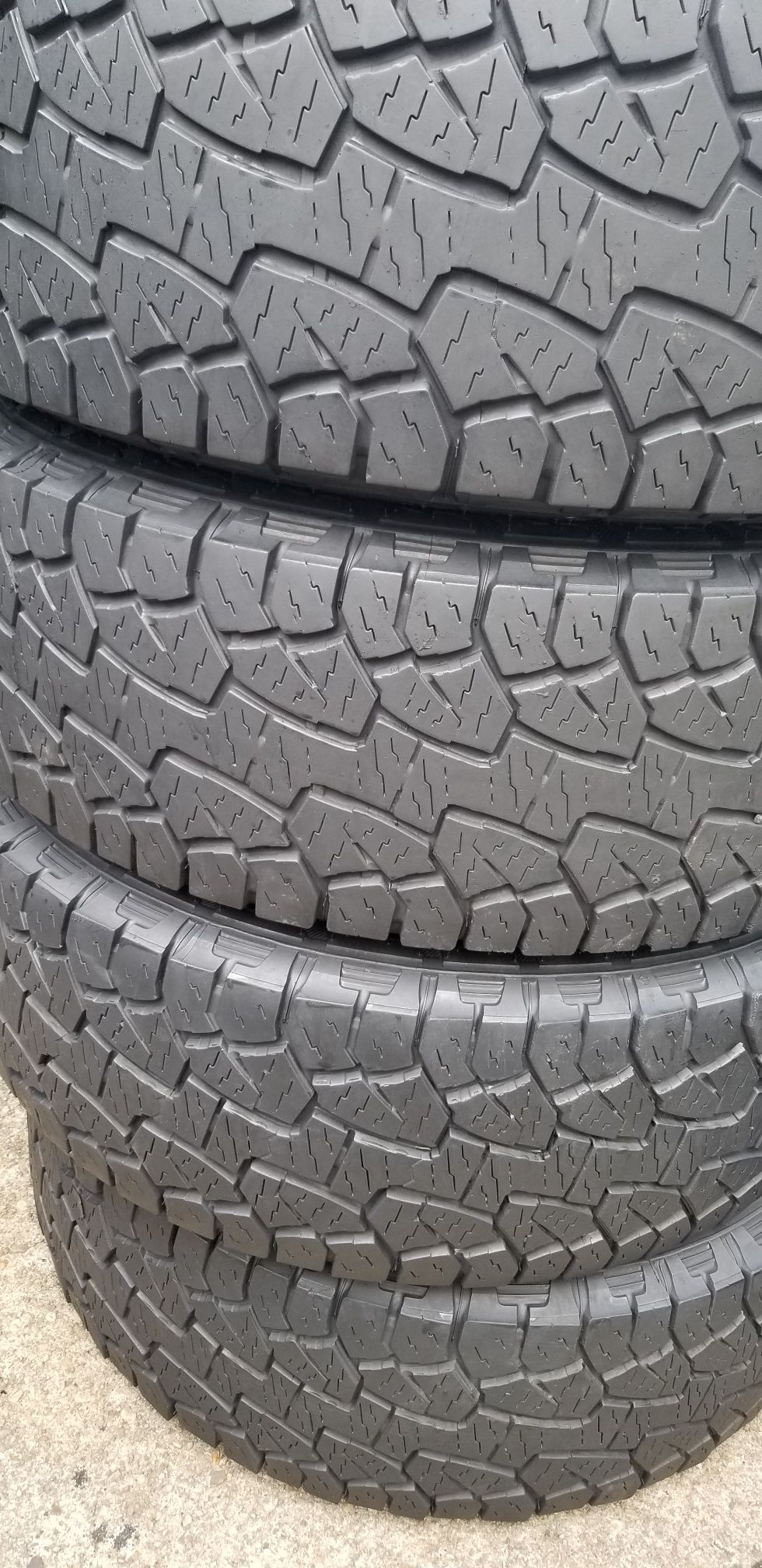 4 fairly used tires. 285 70 17.