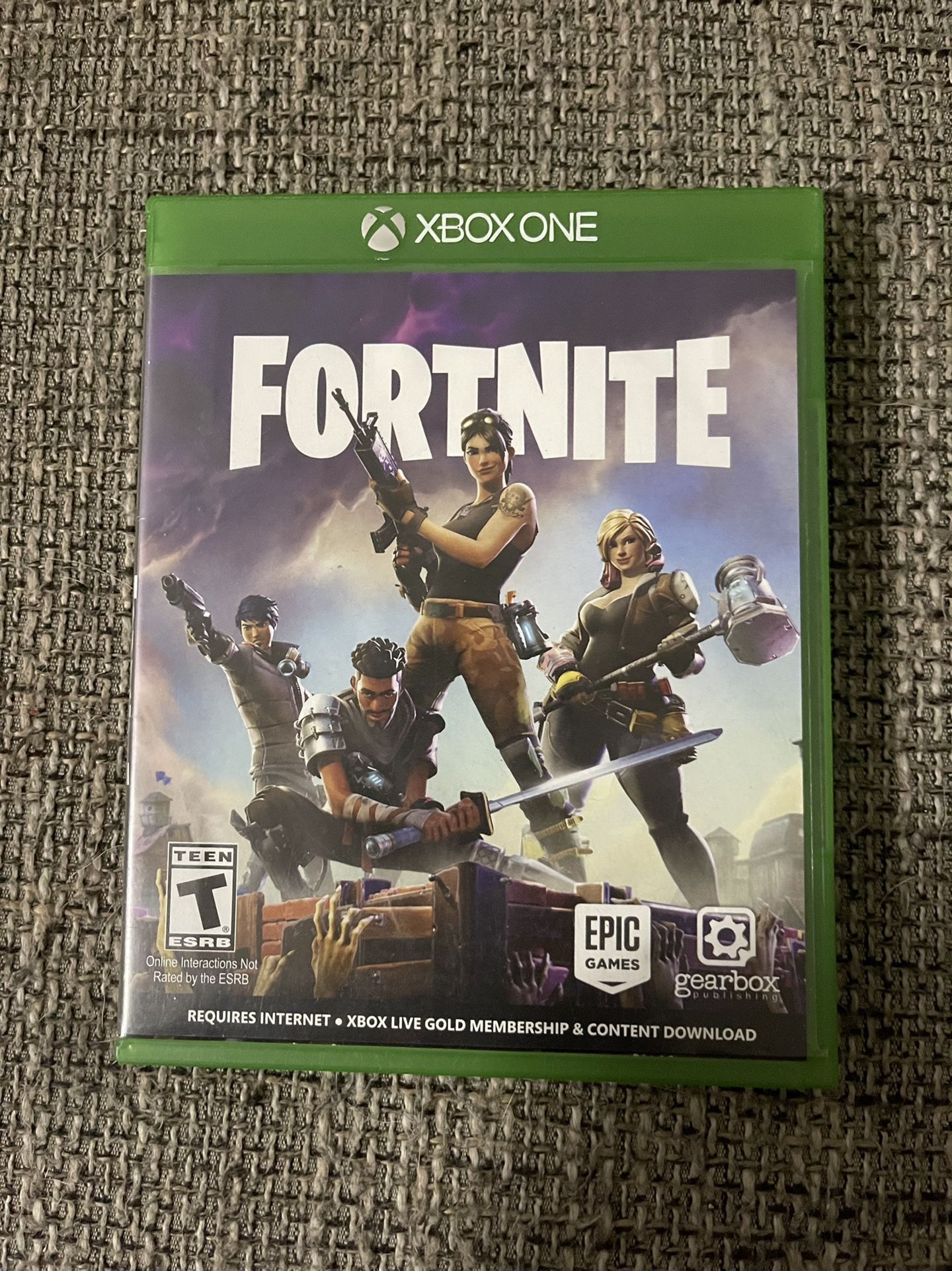 Fortnite Xbox One Rare Physical Copy Disc Collectible for Sale in  Harlingen, TX - OfferUp