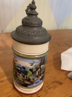 Antique lithophane stein circa 1920