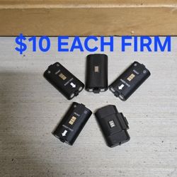 RECHARABLE BATTERIES FOR XBOX ONE CONTROLLERS, FIRM PRICE, READ DESCRIPTION FOR DETAILS