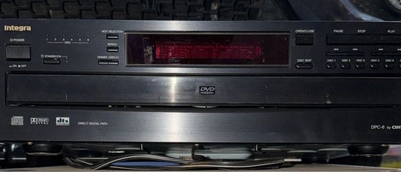 Onkyo integra DPC-6 5 disc carousel DVD player