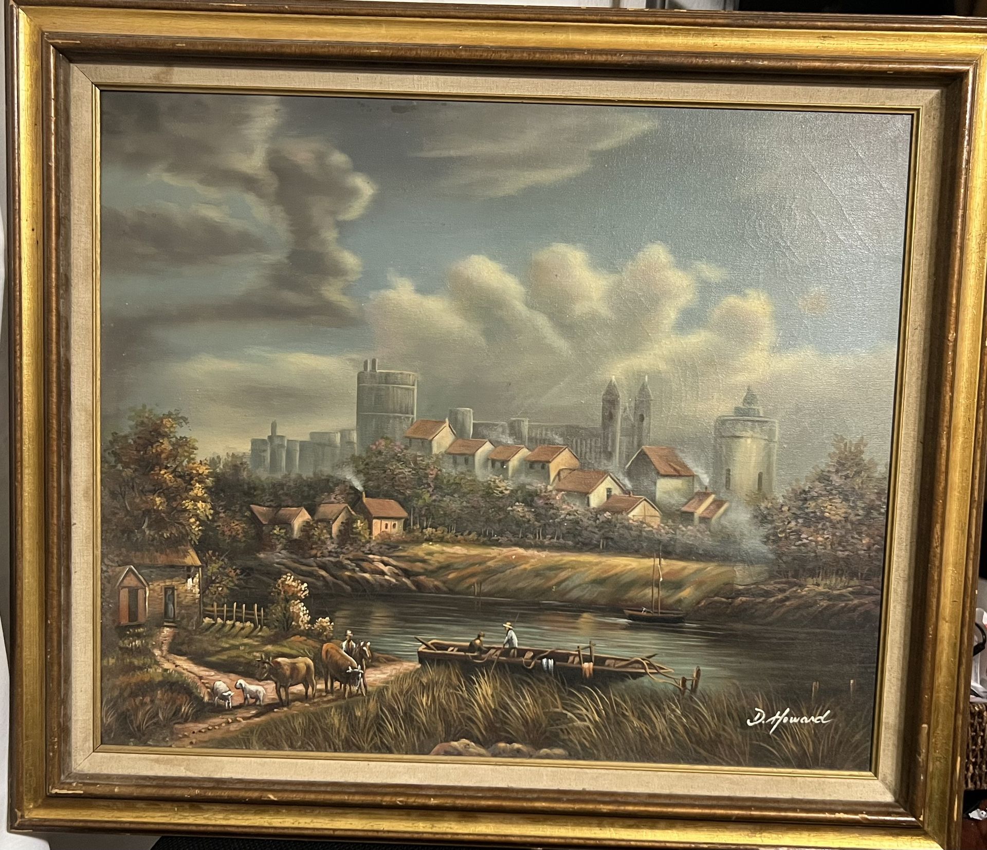 David Howard Hitchcock Painting