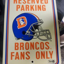 Denver Broncos Reserved Parking