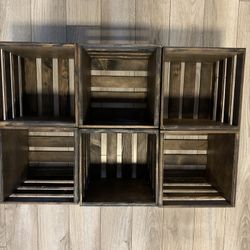 Wood crates