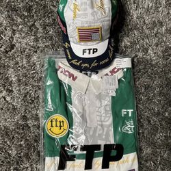 FTP Souvenir Rugby Jersey Polo Shirt With Souvenir Camp Hat