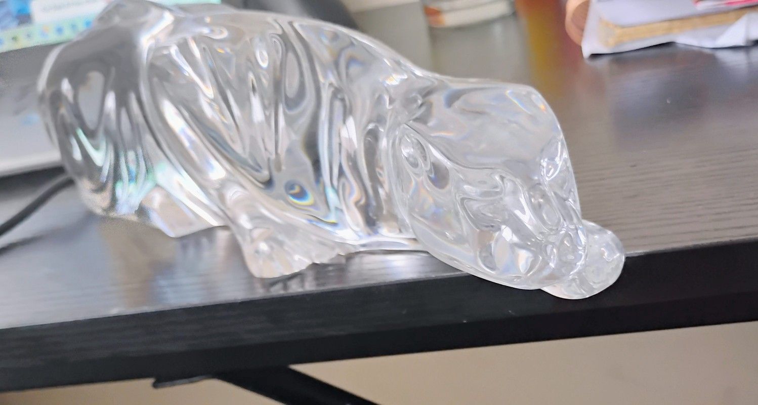 Waterford Crystal Jaguar Figurine
