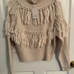 Fate Fringe Pullover Sweater