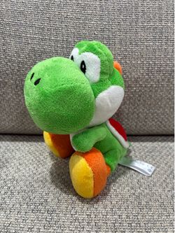 New Super Mario Bros Wii Green Yoshi Plush Toy (2010)