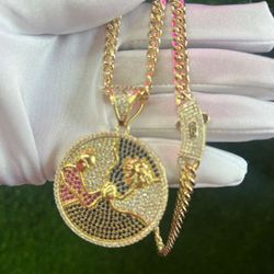 chain and pendant scroll left to see more 