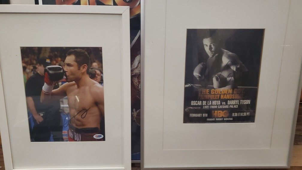 Oscar De La Hoya Autographs